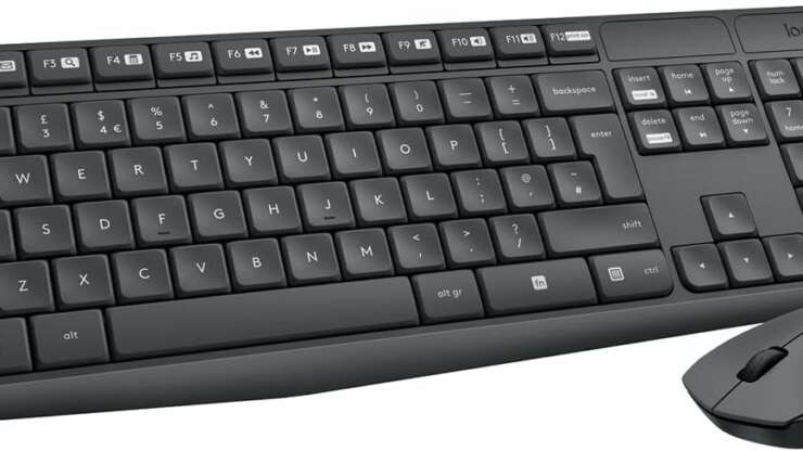 Logitech MK235 Combo Clavier Souris sans fil