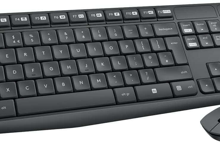 Logitech MK235 Combo Clavier Souris sans fil